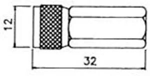 RG-58, MINI UHF MACHO ROSCAR — imagen 2