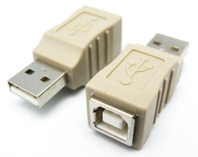 USB A MACHO - USB B HEMBRA