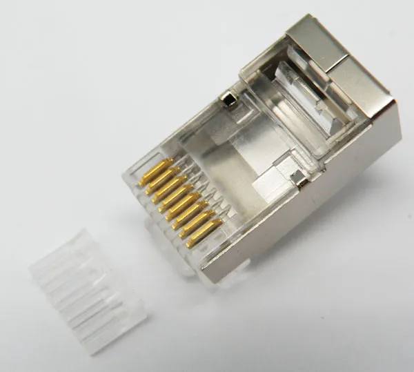 RJ45 Cat.6 FTP(BLINDADO) 8P8C 50U", CON GUIA