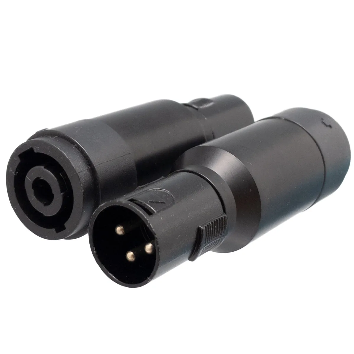 SPEAKON 4P Female Adapter - 3P Micro Male Adapter