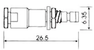 RG-174U, SMB HEMBRA CHASIS SOLDAR — imagen 2