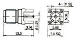SMA HEMBRA DE PCB — imagen 2