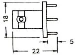 BNC HEMBRA PCB — imagen 2
