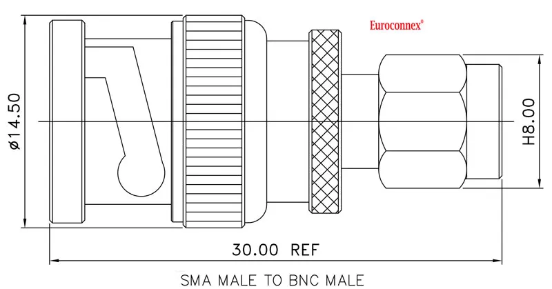 SMA MACHO (NORMAL) - BNC R/P MACHO — imagen 2