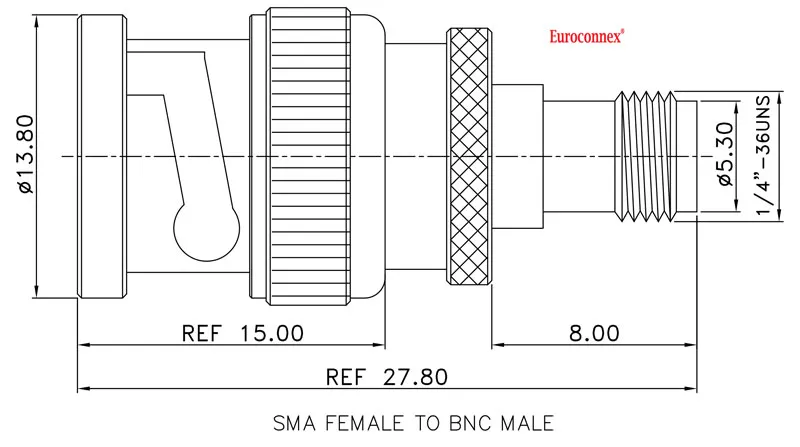 SMA HEMBRA (NORMAL) - BNC R/P MACHO — imagen 2