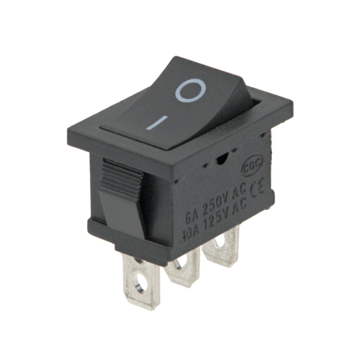 INTERRUPTOR 3P. (SPDT) ON-ON,  250V. 6A