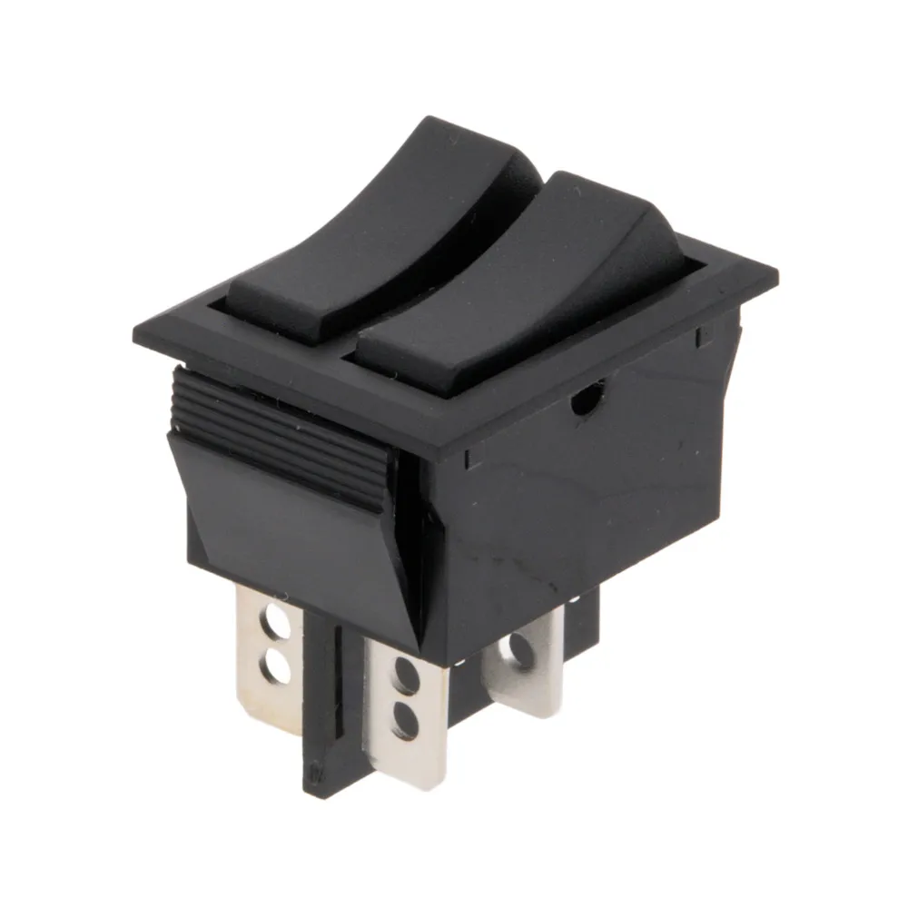 4P. Rocker Switch On-Off, 125V. 16A (250V.- 10A)