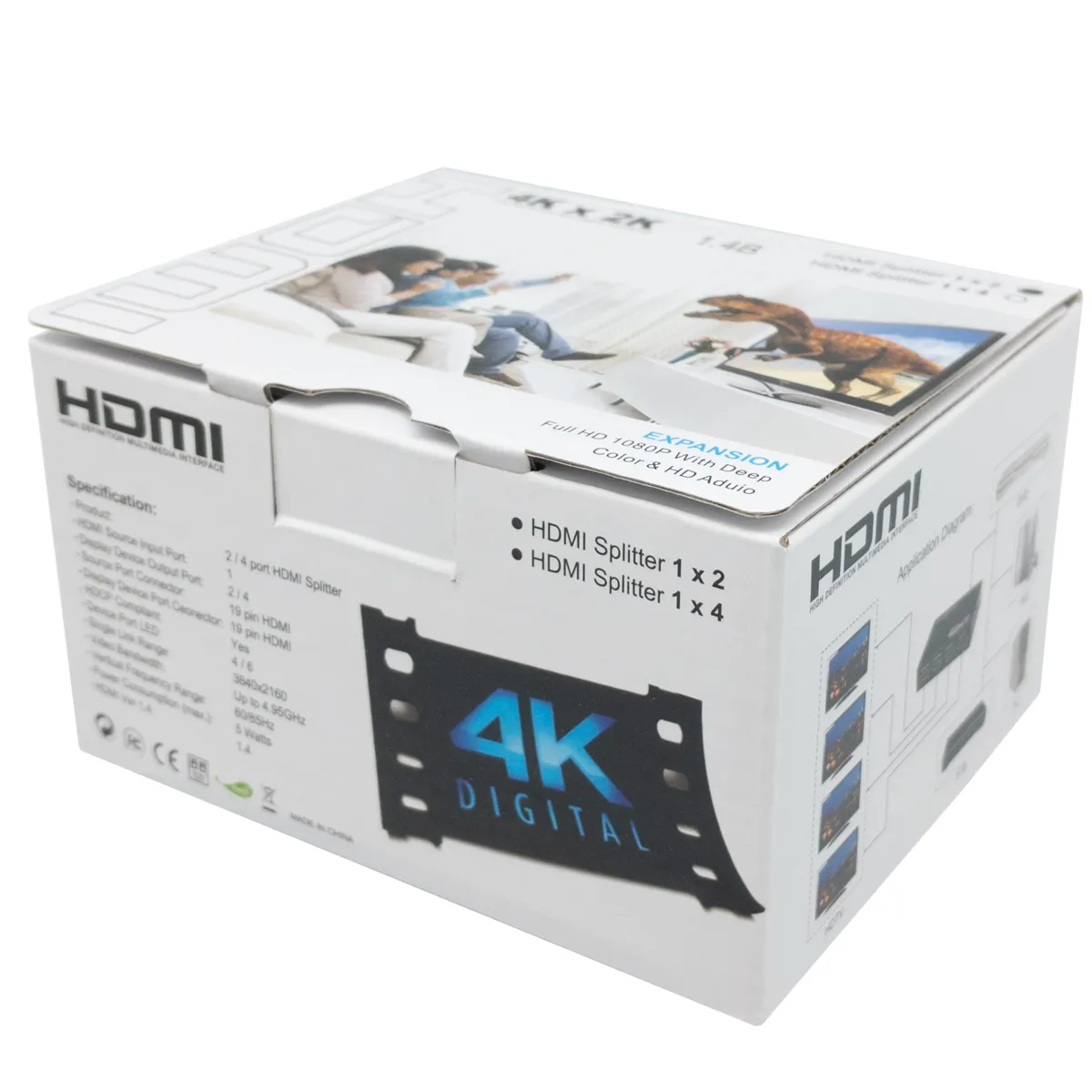 Distribuidor HDMI 1x2 - 4K Económico — imagen 2