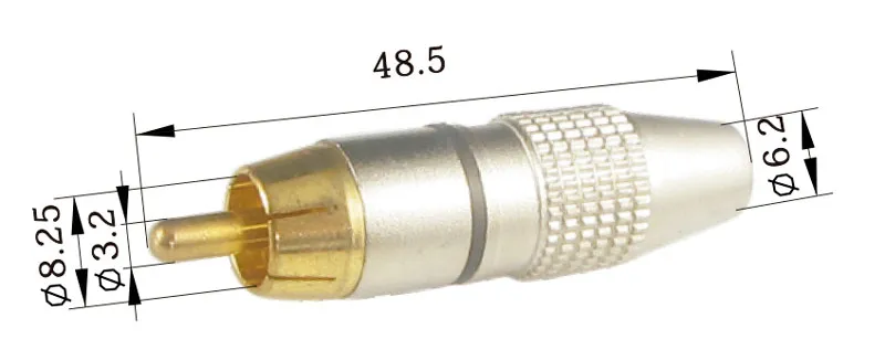 RCA Macho Prof. Oro, Metal, N Linea Negra — imagen 2