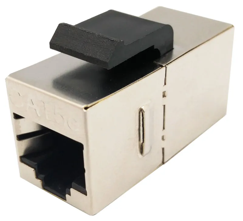 STP Cat 5e Keystone Connector, RJ45 to RJ45