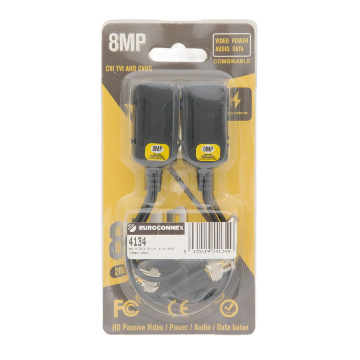 HD VIDEO BALUN + ALIMEN. 720p/1080p — imagen 5