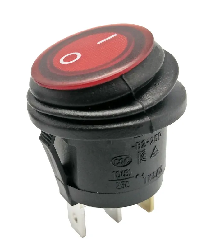 3P International Dealer, Round, Red