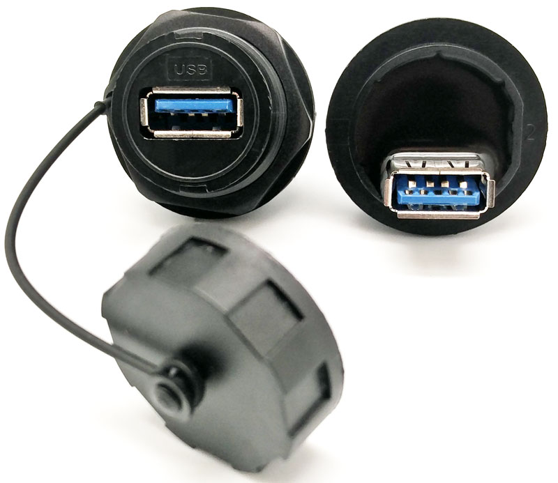 Adaptador USB Hembra-Hembra, Estanco