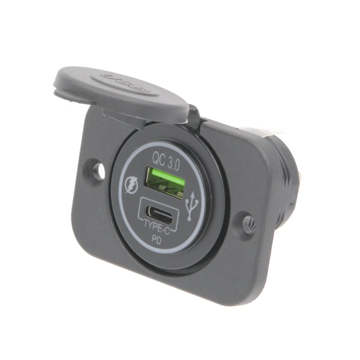 Base de alimentacion para panel USB-A y USB-C PD [36W] — imagen 3