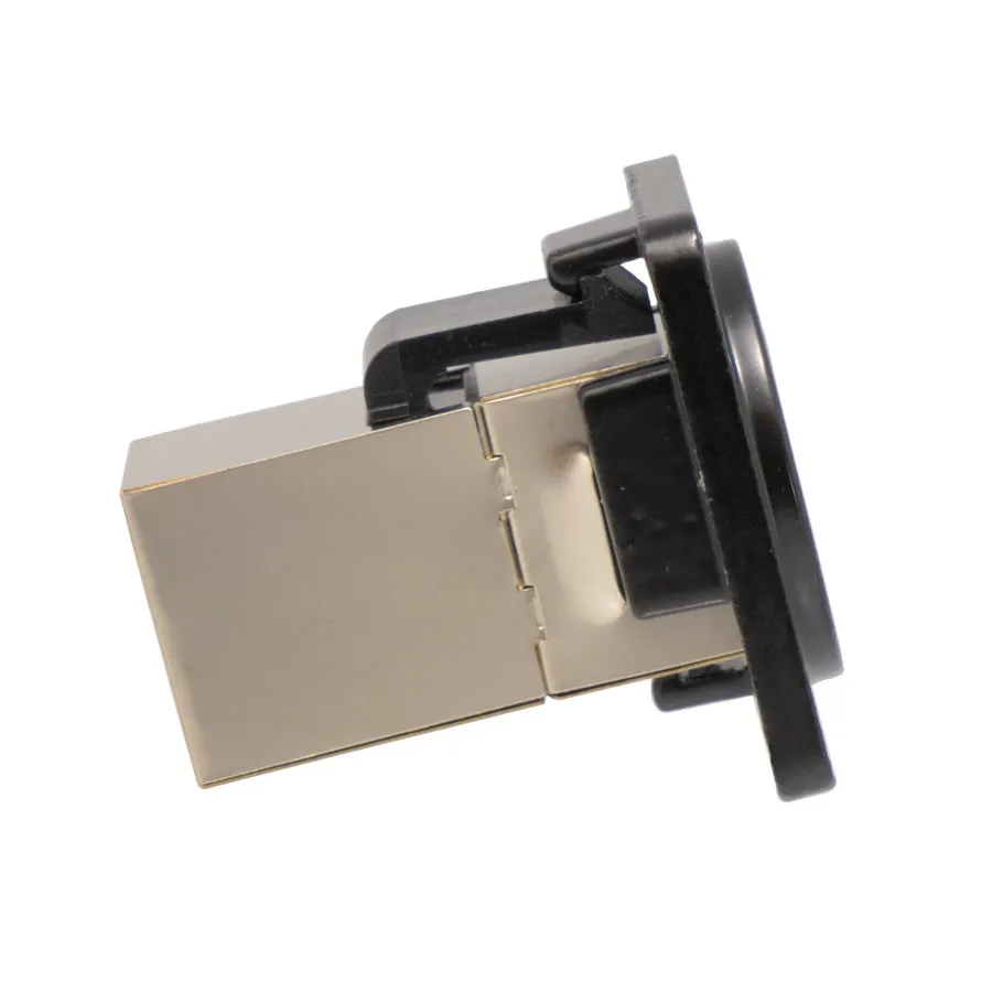 Empalme RJ45 doble hembra para panel/chasis — imagen 4