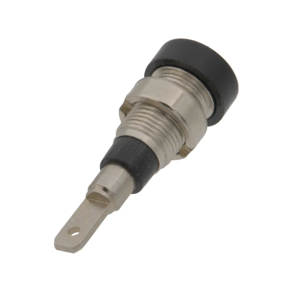 Base Hembra Negra de 2mm para Banana con Conexión FastON 2.8mm — imagen 3
