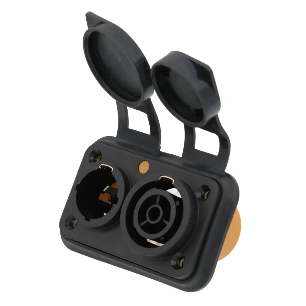 Tapón compatible con base doble macho-hembra de entrada y salida para conectores powerCON TRUE1 — imagen 2