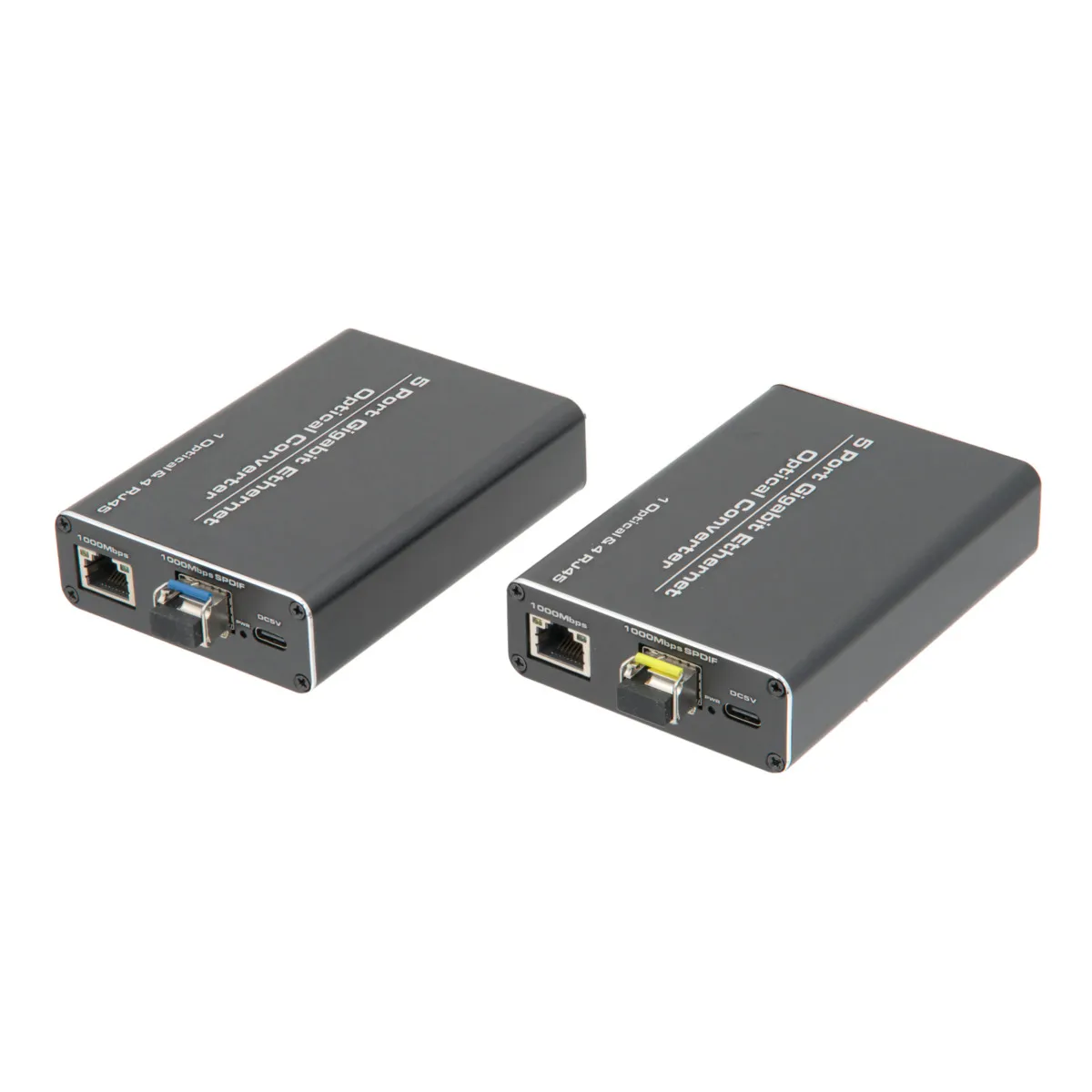 Industrial Gigabit Ethernet Fiber Switch: 5-Port Gigabit Ethernet Optical Converter