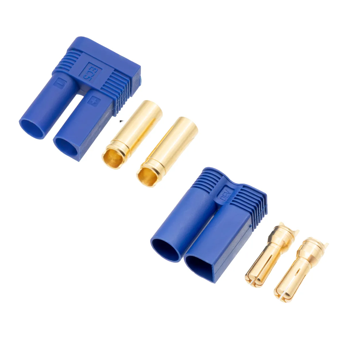 Pack de conectores EC5 macho y hembra [40A][en blíster para colgar]