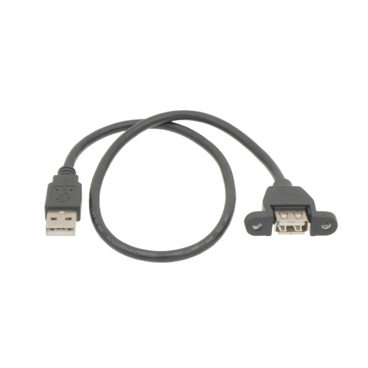 Extensor USB-A 2.0 con Anclaje a Panel - 0,3m — imagen 2