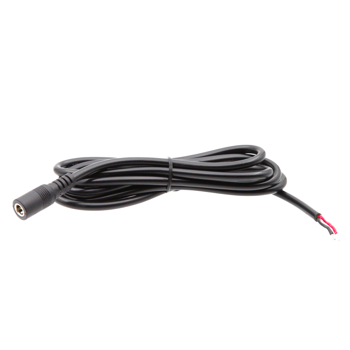 Cable alimentacion 5.5x2.1 hembra a abierto, 2x18AWG, 2m