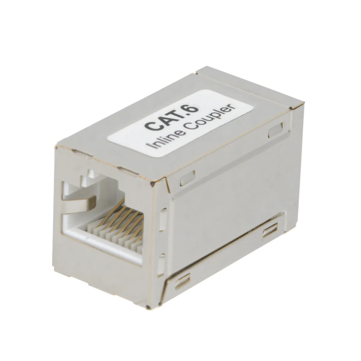 Slim Inline Coupler CAT.6 FTP RJ45 Female - Female