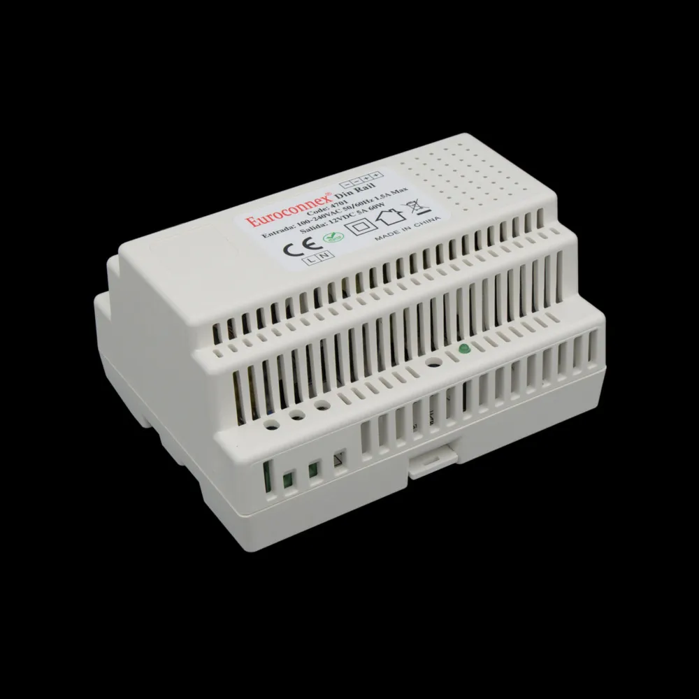 DIN Rail Power Supply 12V 5A 60W