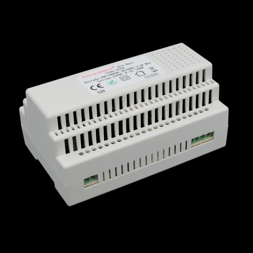 DIN Rail Power Supply 12V 8.3A 100W