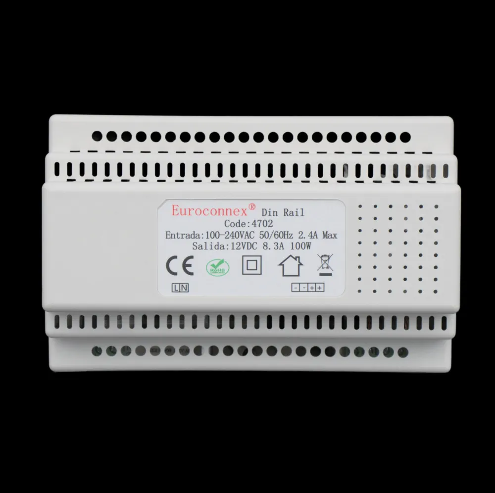 F. Alimentación Carril Din 12V 8.3A 100W — imagen 3