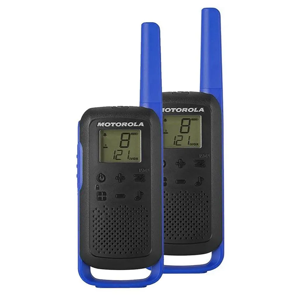 Blister de 2 x MOTOROLA PMR T-62, de color blau