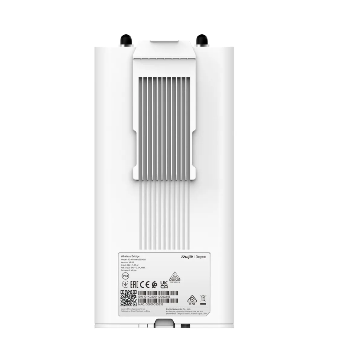 Reyee - Estación Base para radioenlaces - Protocolo Propietario basado en TDMA - IP55, apto para exteriores — imagen 4