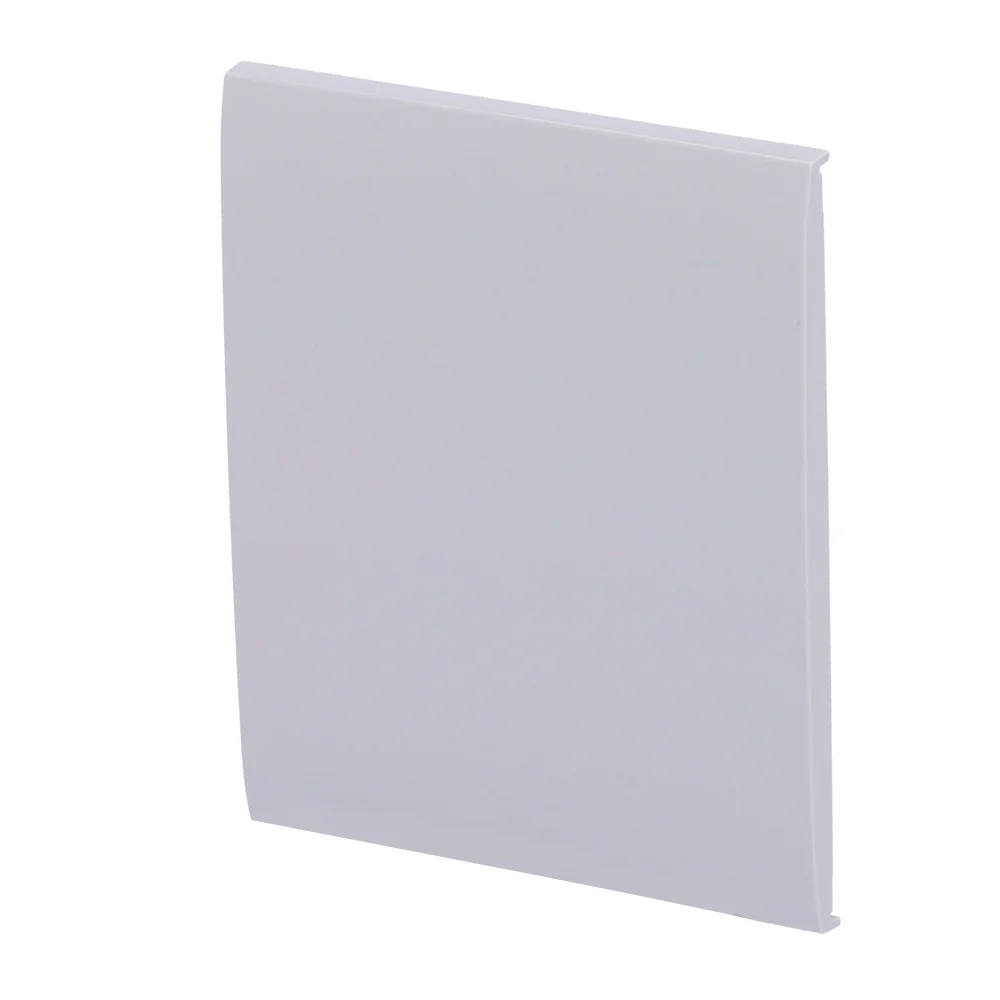 Ajax LightSwitch CenterButton 1-gang/2-way. Pulsador Central Simple. Color Niebla