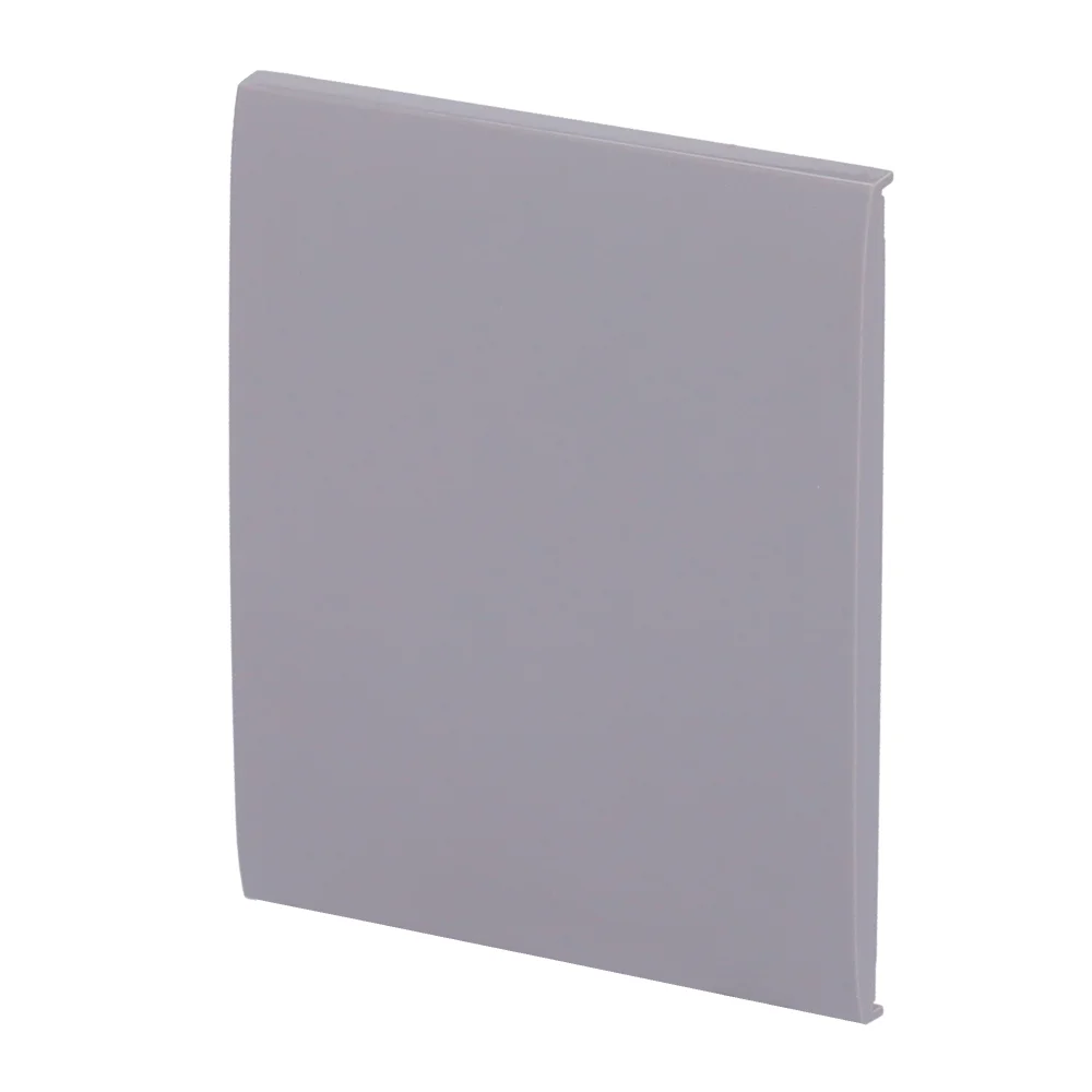 Ajax LightSwitch CenterButton 1-gang/2-way. Pulsador Central Simple. Color Gris