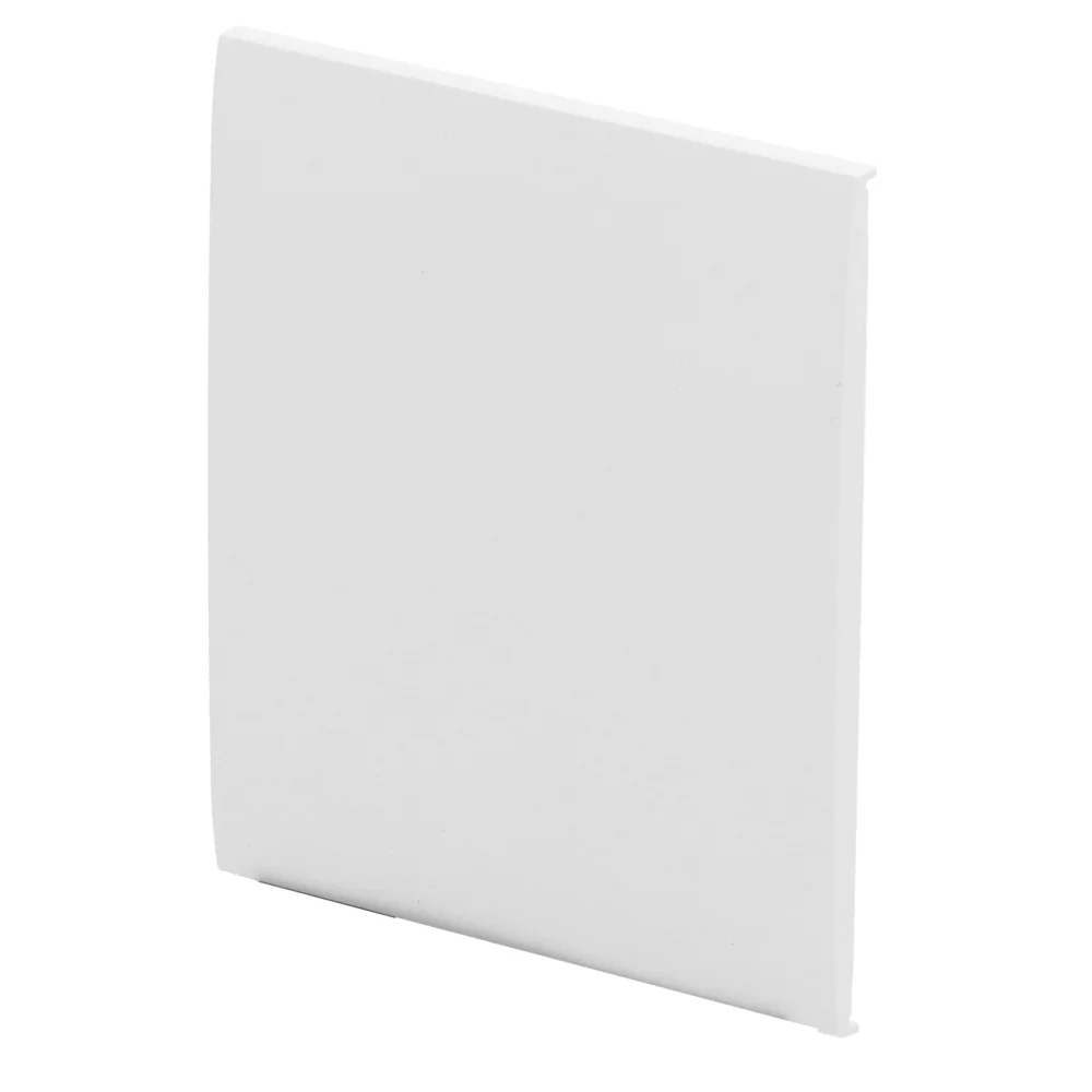 Ajax LightSwitch CenterButton 1-gang/2-way. Pulsador Central Simple. Color Blanco