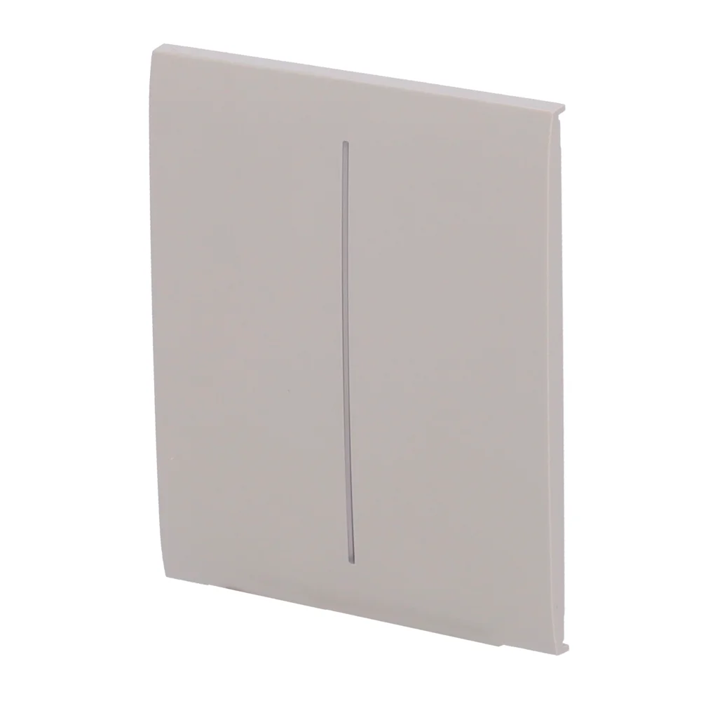 Ajax LightSwitch CenterButton 2-gang. Plusador Central Doble. Color Oliva