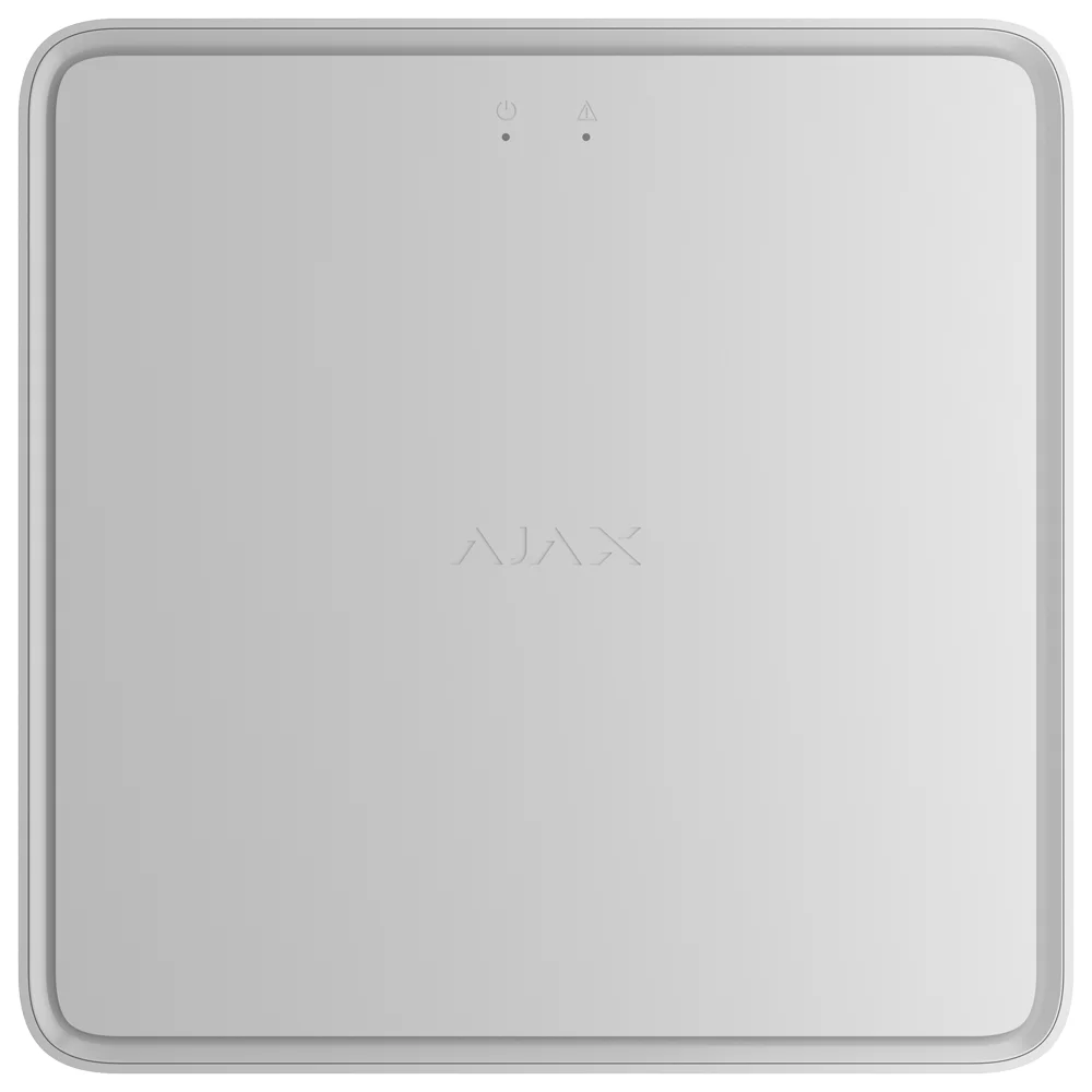 Repetidor inalámbrico certificado EN54 - Hasta 5 repetidores - Transmisión de eventos conforme a EN 54-21 - Configuración y gestión remotas con apps Ajax - Batería AJ-EN54-INTERNALBATTERY (no incluida) - Hasta 1.800 m de alcance de comunicación
