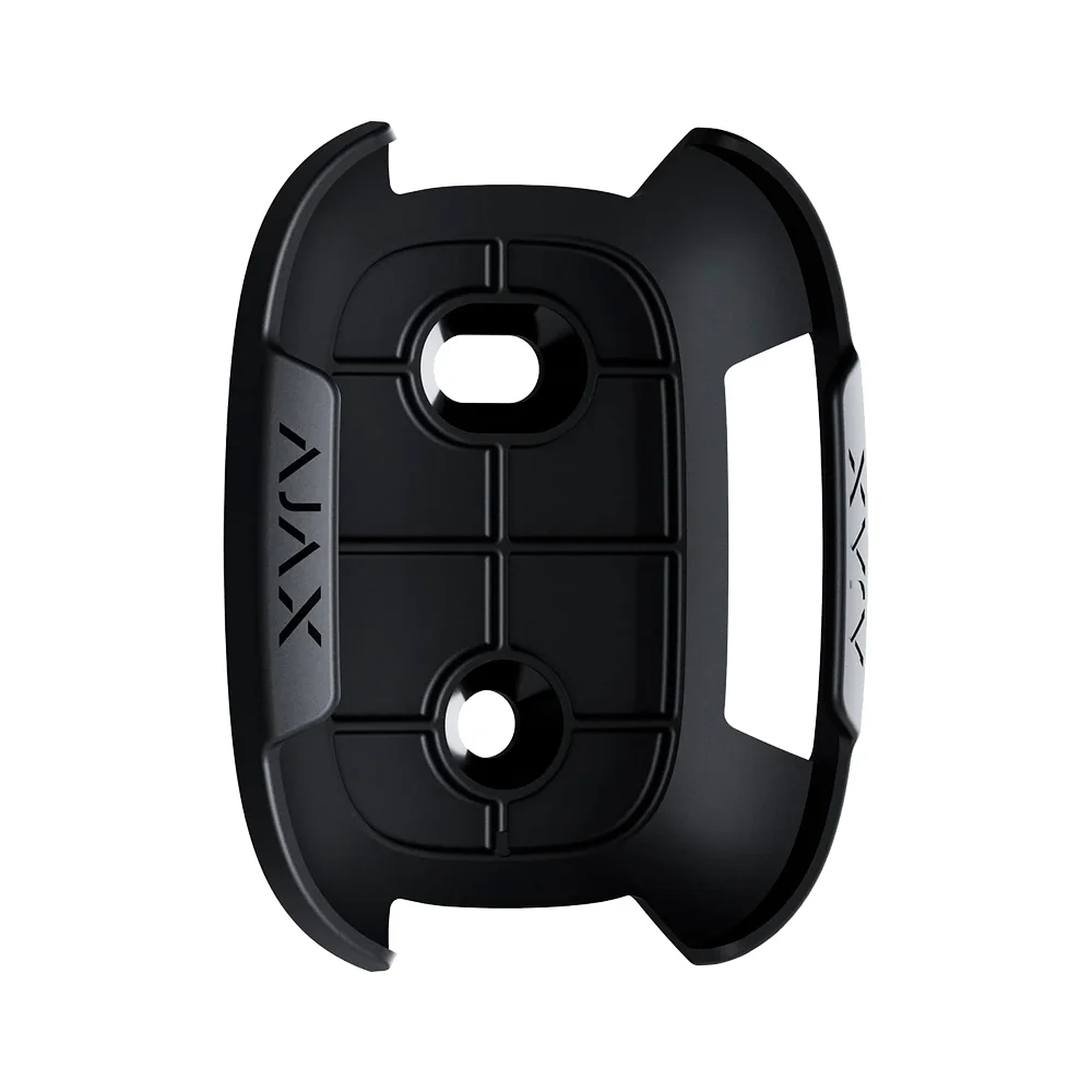 Ajax Holder. Soporte para fijar Button o DoubleButton en superficies. Color negro