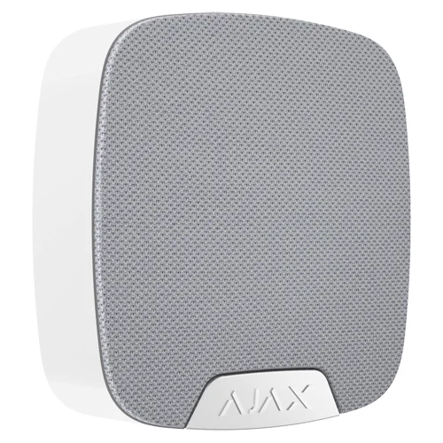 Ajax HomeSiren. Sirena interior inalámbrica 105 db. Color blanco