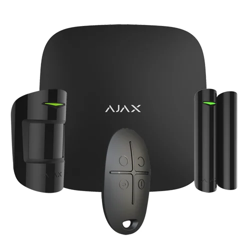 Ajax StarterKit Negro. Hub + MotionProtect + DoorProtect + SpaceControl
