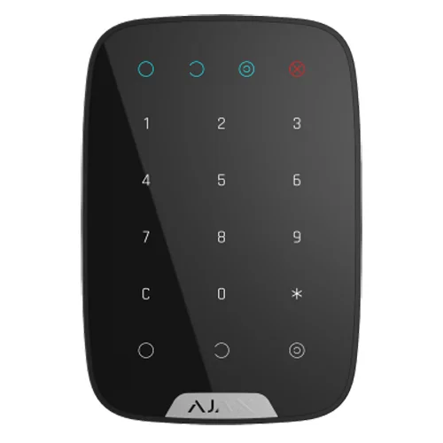 Ajax KeyPad. Teclado táctil inalámbrico. Color negro