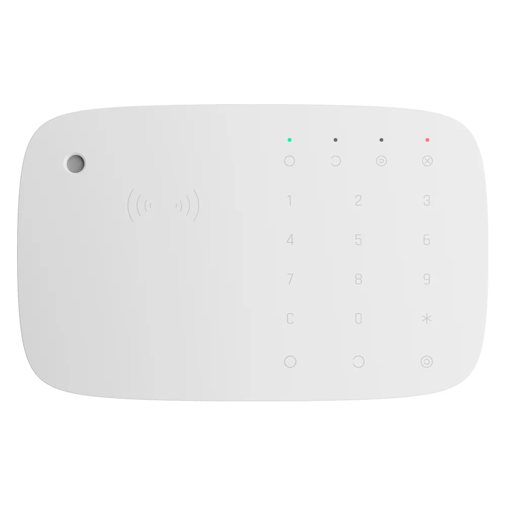 Carcasa Ajax Keypad Combi. Color Blanco
