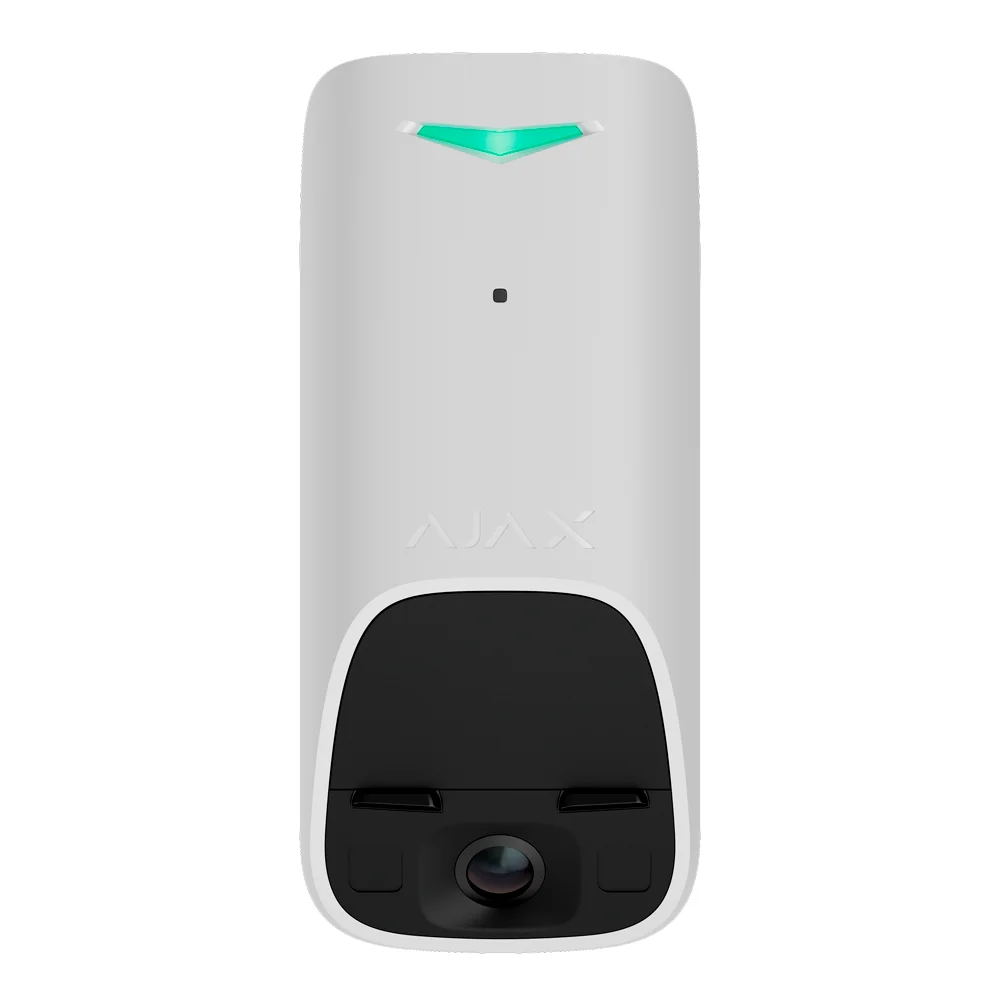 Detector con foto bajo demanda - Grado 3 - Resolución máxima HD / Tecnología HDR - Inalámbrico 868 MHz Superior Jeweller - Antimasking / Detección 15 m (H: 90°) - Gestor de privacidad para el usuario final - Envío de fotos desde 3 s (según resolución)