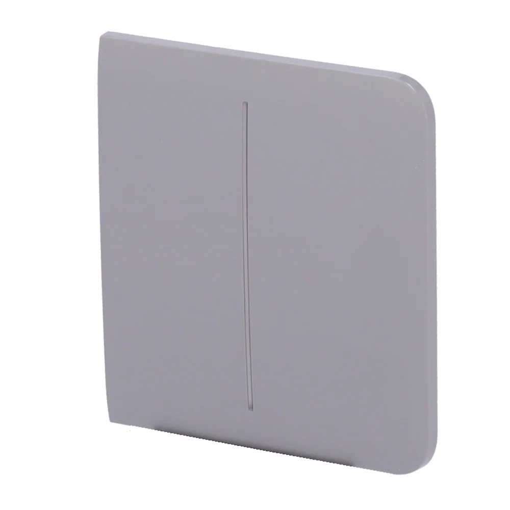 Ajax LightSwitch SideButton 2-gang. Pulsador Lateral Doble. Color Gris