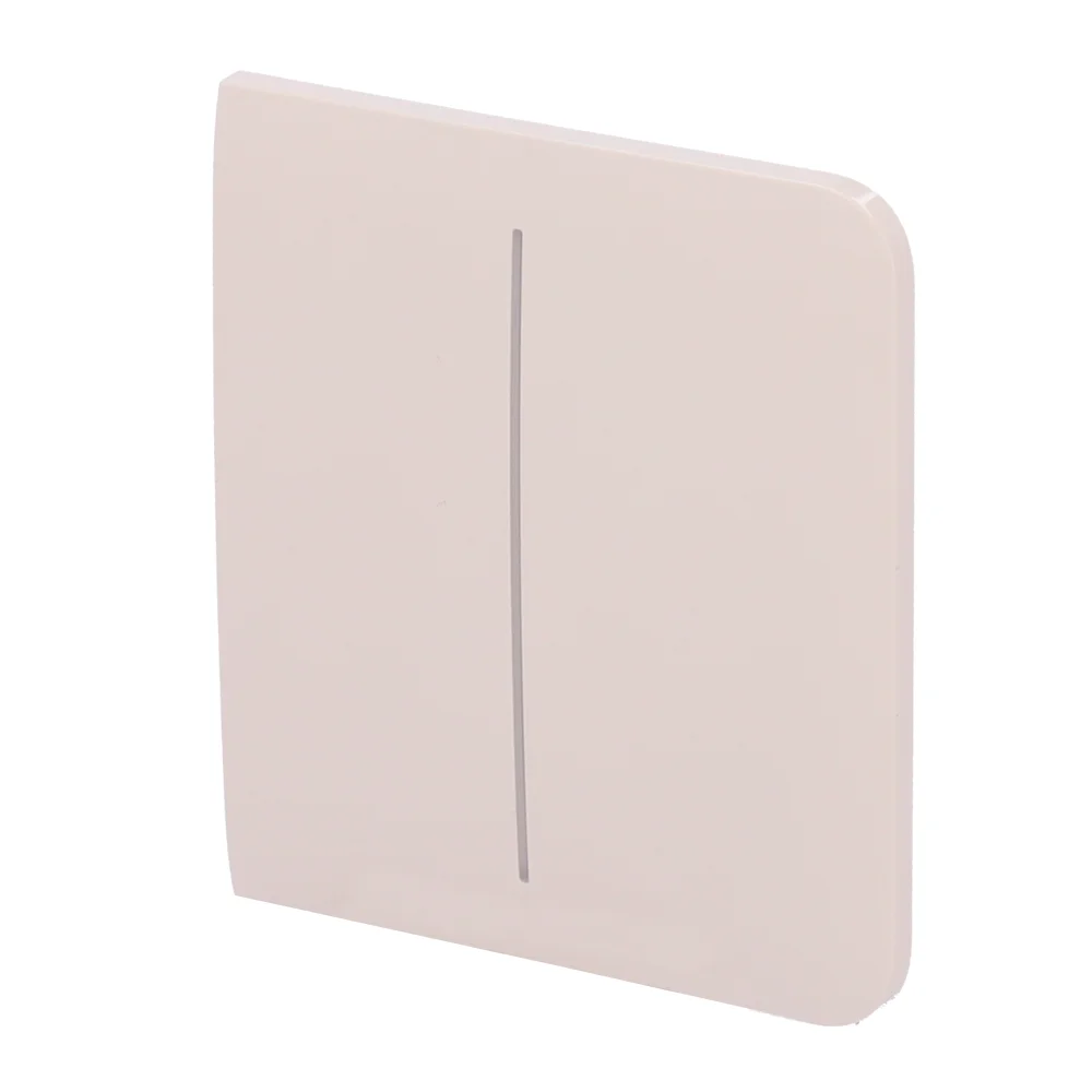 Ajax LightSwitch SideButton 2-gang. Pulsador Lateral Doble. Color Marfil