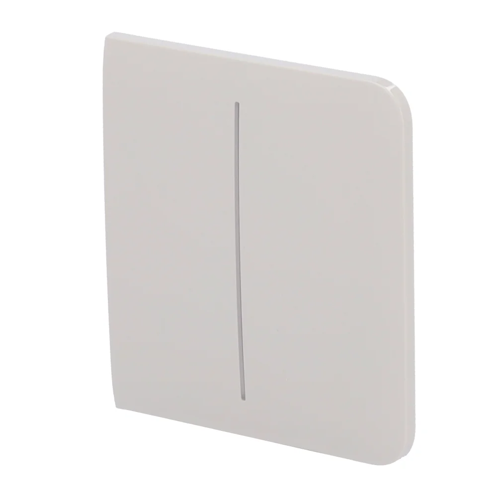 Ajax LightSwitch SideButton 2-gang. Pulsador Lateral Doble. Color Ostra