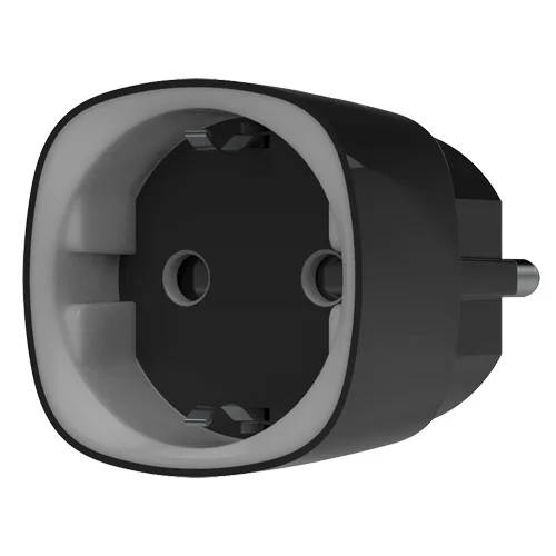 Ajax Socket. Enchufe inteligente. Color negro