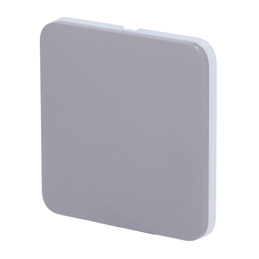 Ajax LightSwitch SoloButton 1-gang/2-way. Pulsador Simple. Color Gris