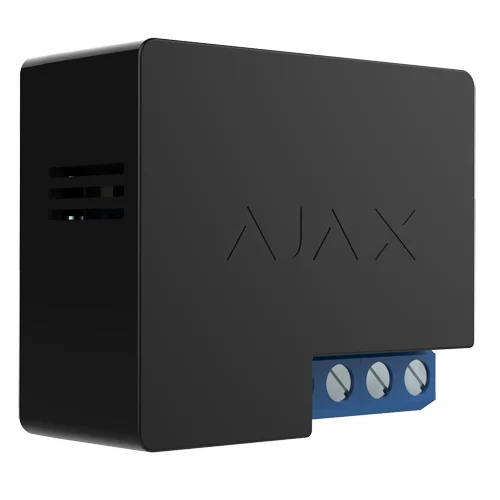 Ajax WallSwitch. Relé (230V) de potencia inalámbrico. Color negr 