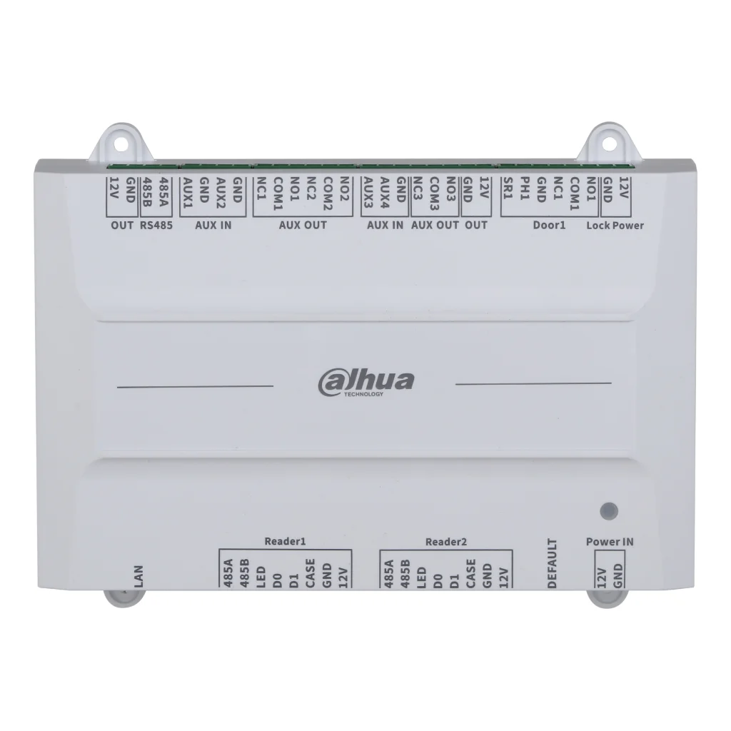 Controladora 1 Puertas / 2 Direcciones para Carril DIN IP Wiegand RS-485