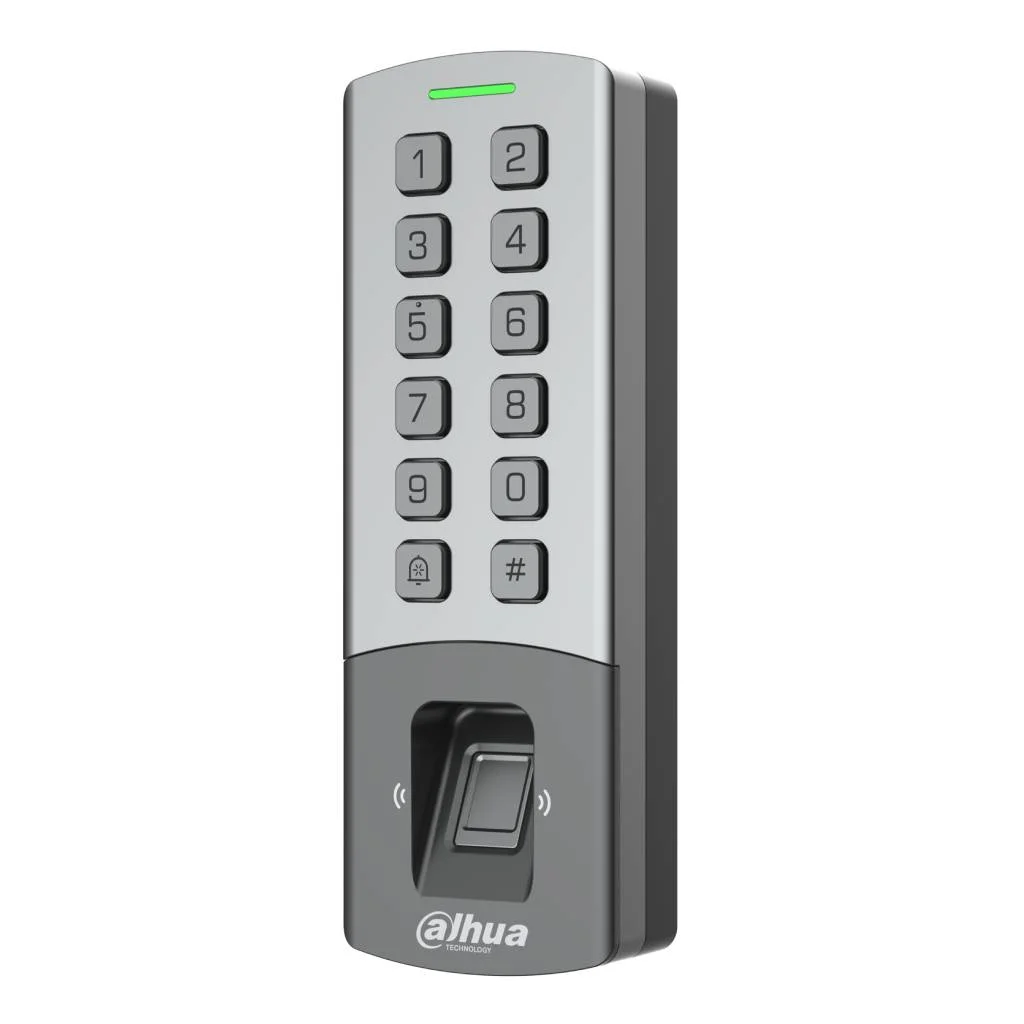Lector Autónomo Huella+PIN+remoto+Tarjeta Mifare IP65 IK08 PoE